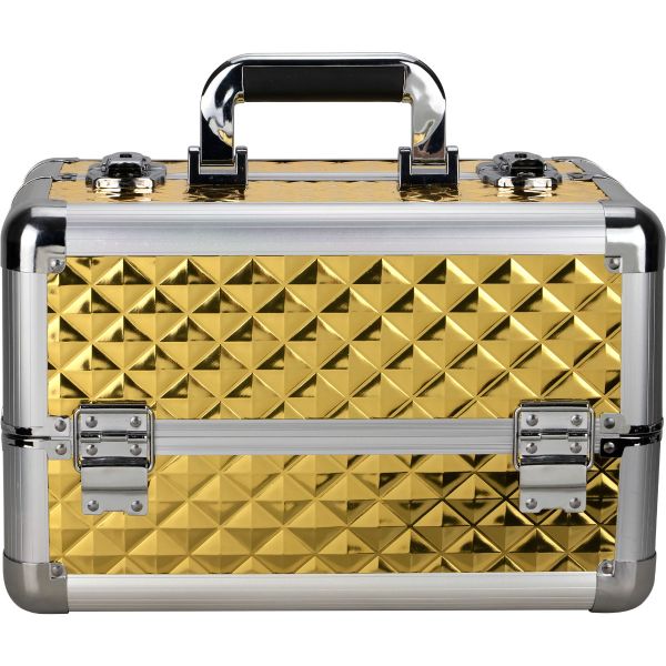VER Beauty - Gold Diamond Cosmetic Case - Creata Beauty - Professional Beauty Products