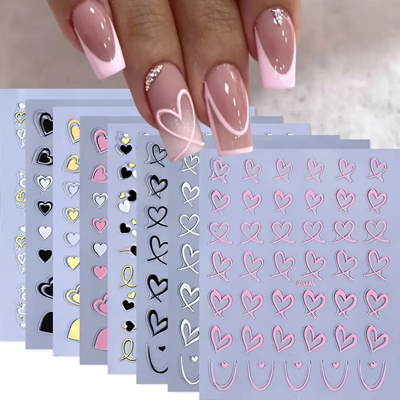 Creata Beauty Nail Decals - Valentines Theme
