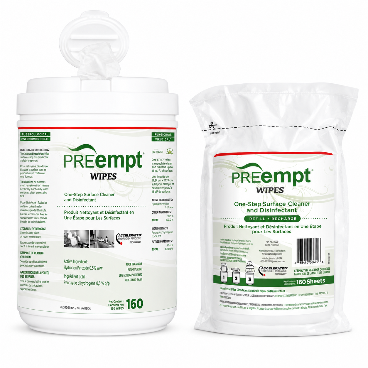 PREempt RTU Wipes