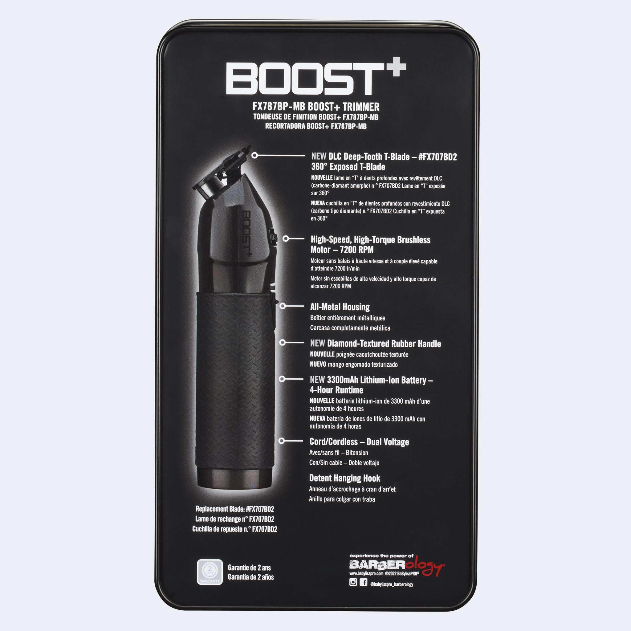 BaBylissPRO® BOOST+ Outlining Trimmer