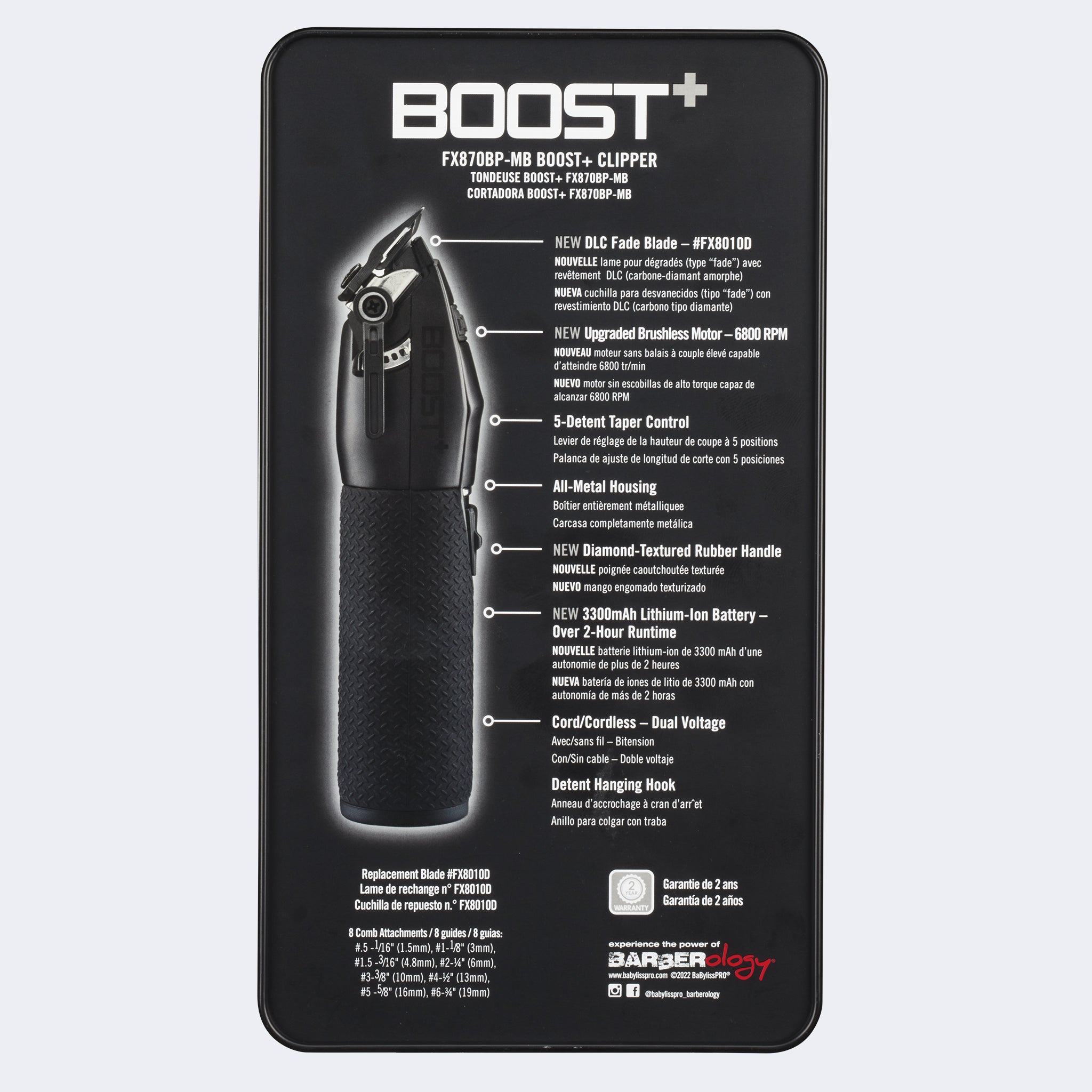 BaBylissPRO® BOOST+ Clipper