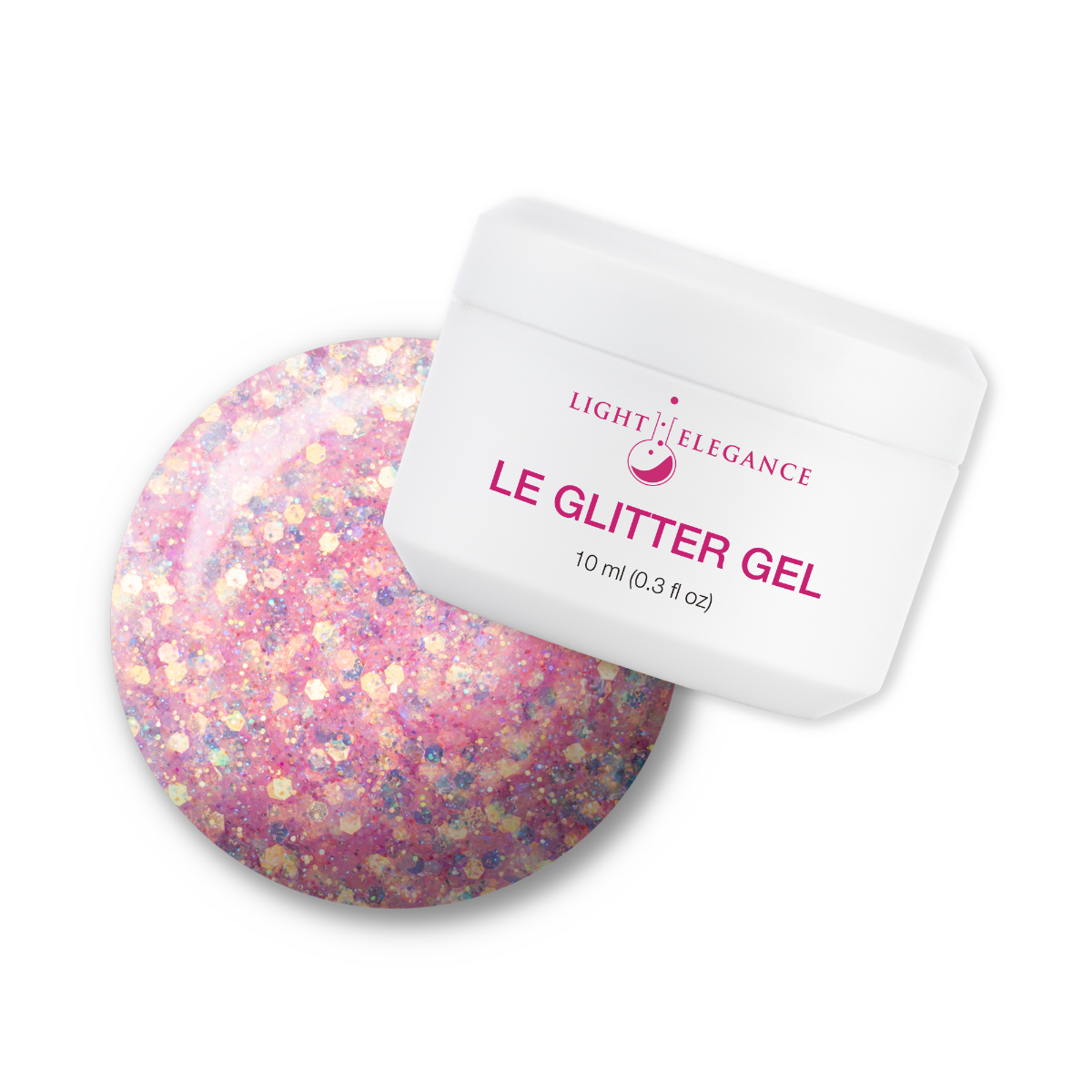 Light Elegance Glitter Gel - Grace Kelly