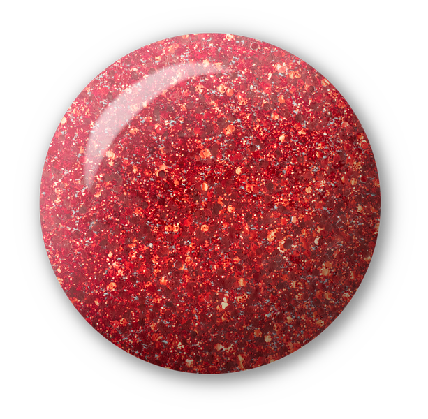 Light Elegance P+ Glitter Gel Polish - Little Red Sled