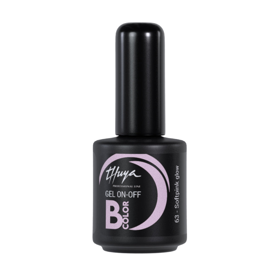 Thuya Nail Gel Polish - On-Off B-Color - #63 Soft Pink Glow