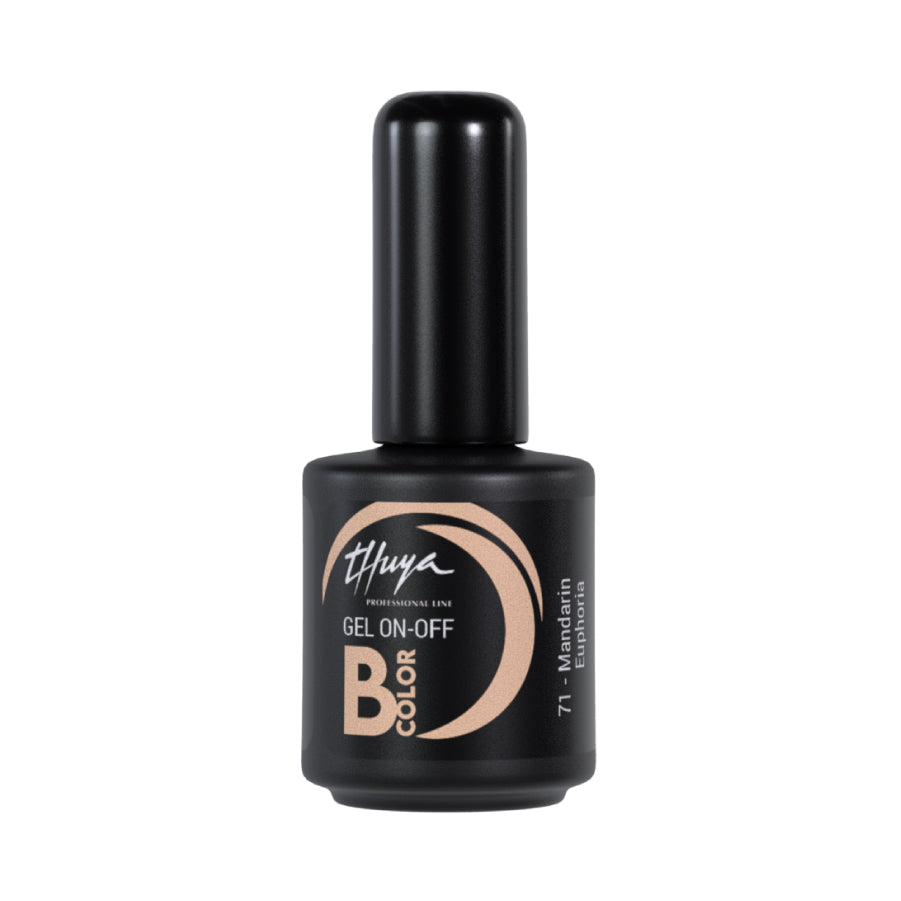 Thuya Nail Gel Polish - On-Off B-Color - #71 Mandarin Euphoria Glow