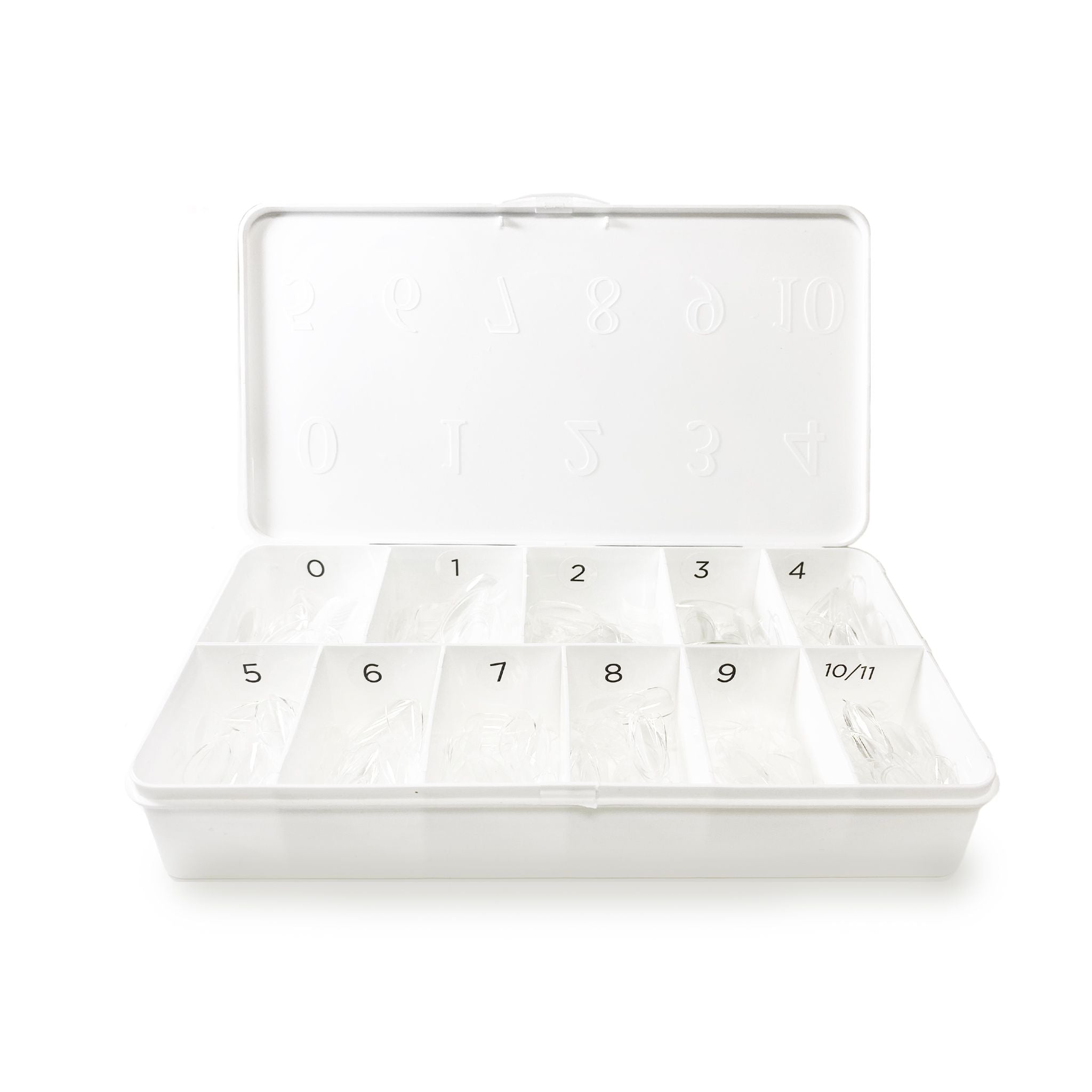 Fuzion Soft Gel Tips - Square Short 600pc - Creata Beauty - Professional Beauty Products