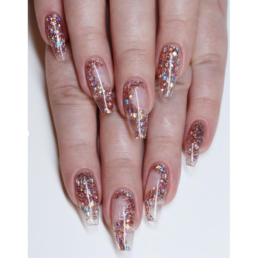 Light Elegance Glitter Gel - You Bring the Wine