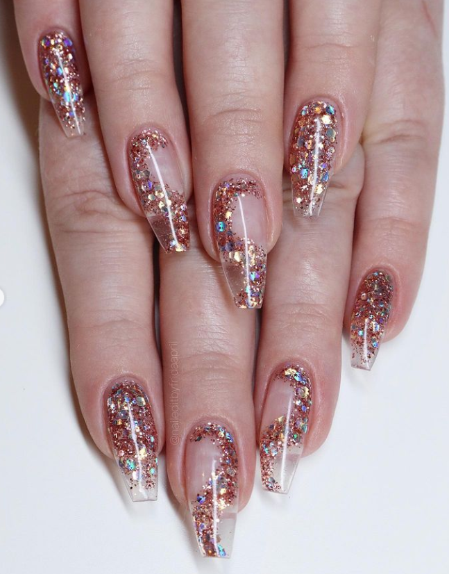 Light Elegance Glitter Gel - You Bring the Wine