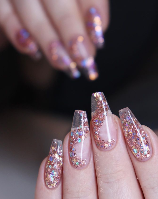 Light Elegance Glitter Gel - You Bring the Wine
