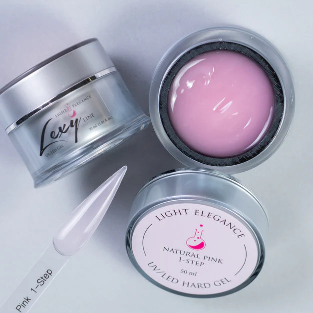 Light Elegance Lexy Line Gel - 1-Step (Natural Pink) - Creata Beauty - Professional Beauty Products