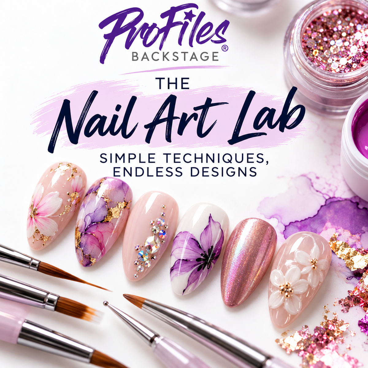 The Nail Art Lab: Simple Techniques, Endless Designs by ProFiles Backstage | Beauty North Expo