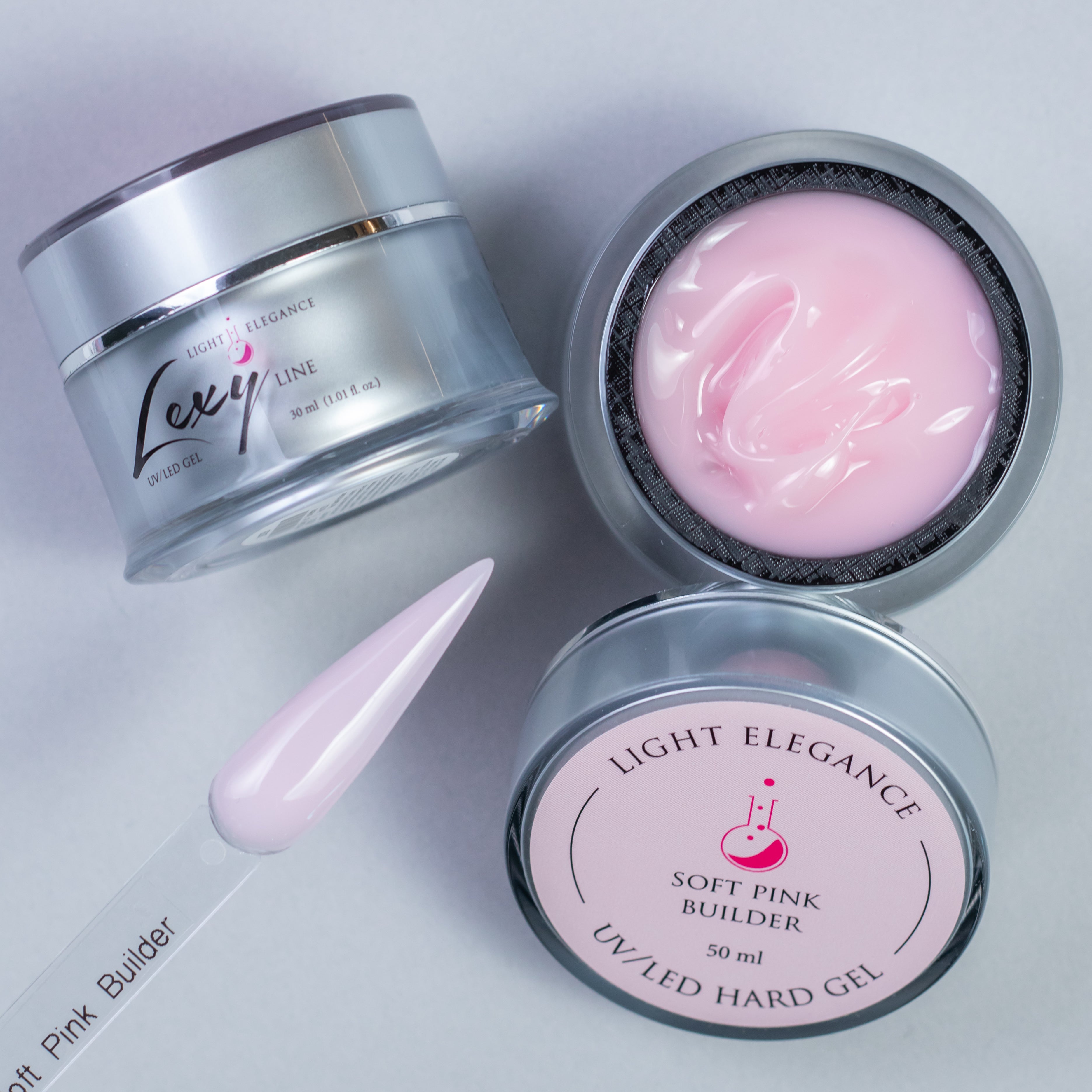 Light Elegance Lexy Line Gel - Soft Pink Builder