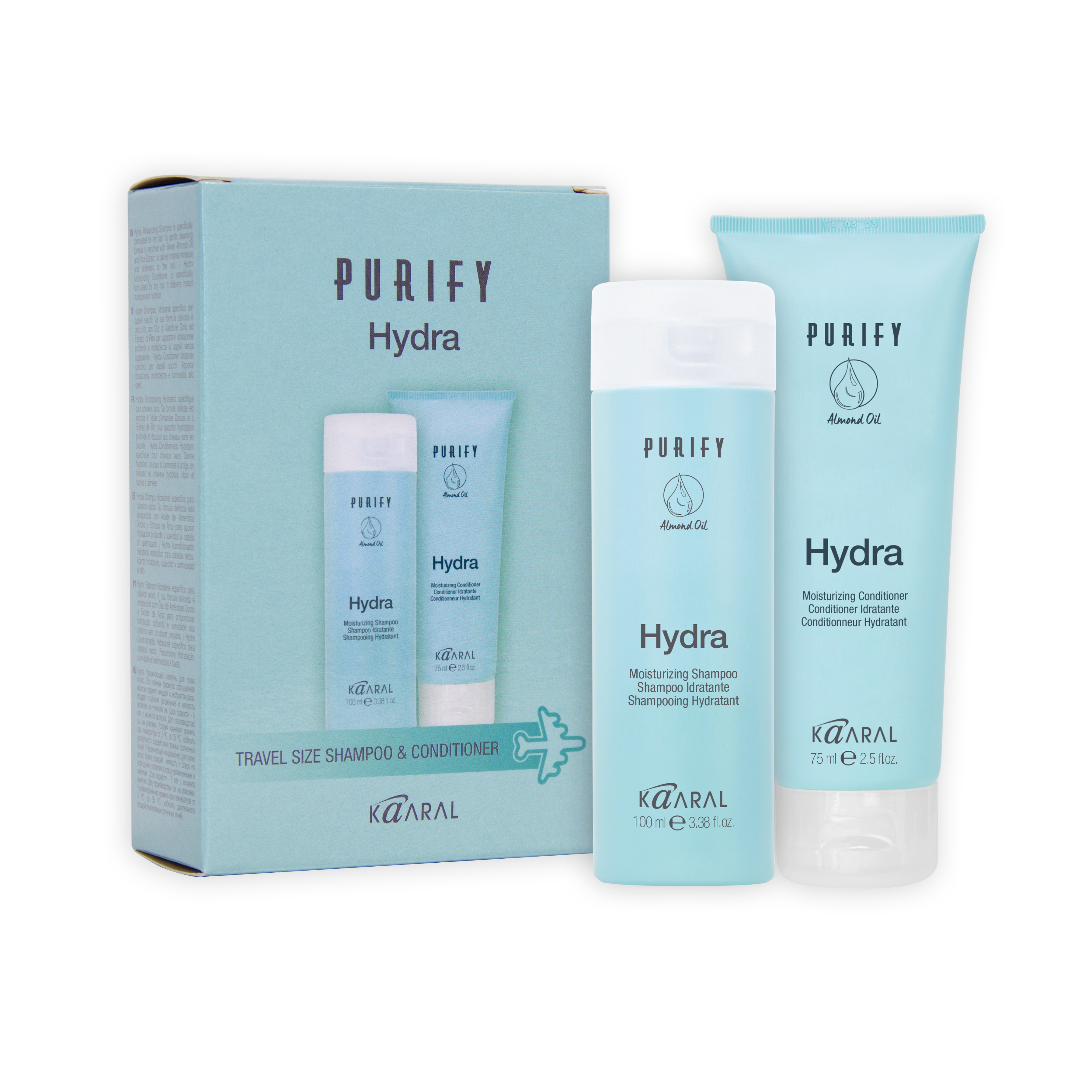 Purify Hydra Shampoo + Conditioner Travel Kit  - By Kaaral