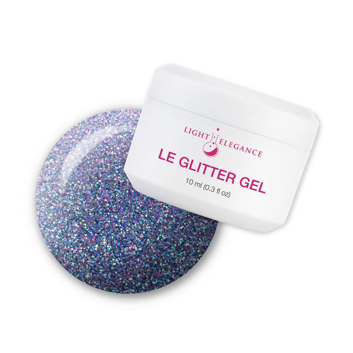 Light Elegance Glitter Gel - Tough Act to Follow :: New Packaging - Creata Beauty - Professional Beauty Products