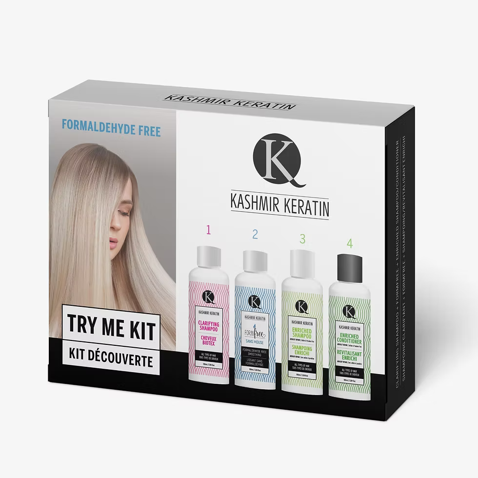 Kashmir Keratin - Smoothing System - Try Me Kit