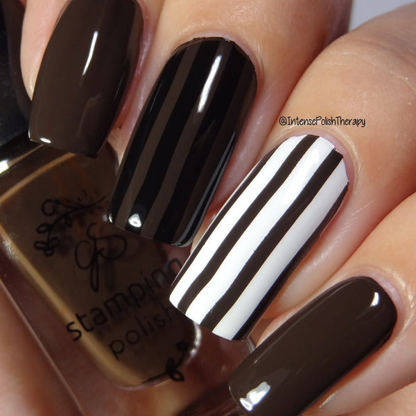 Clear Jelly Stamper Polish - CJS023 Pure Cocoa - Creata Beauty - Professional Beauty Products