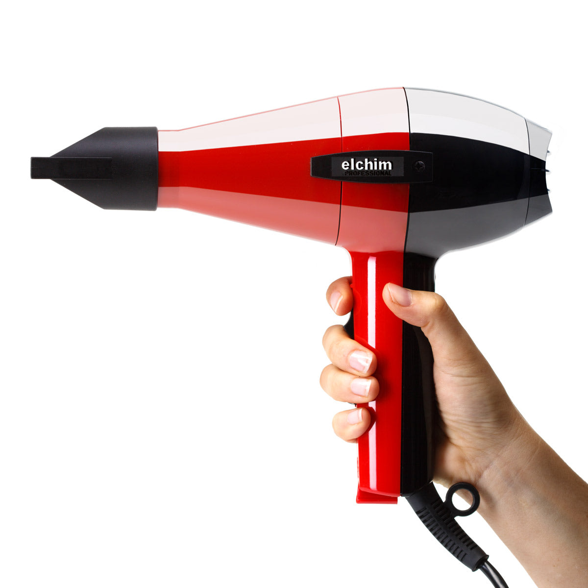 ELCHIM 2001 HP Hair Dryer (Red & Black) - Creata Beauty - Professional Beauty Products
