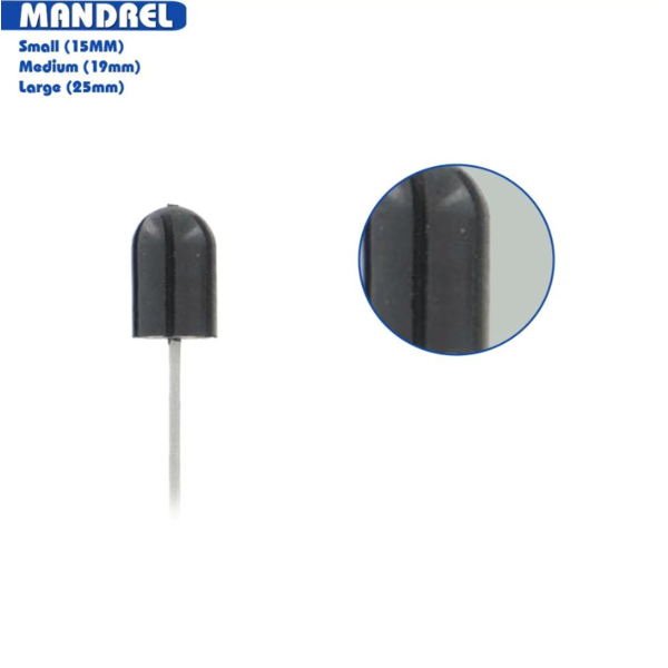 Medicool Mandrel - Rubber Pedicure - Creata Beauty - Professional Beauty Products
