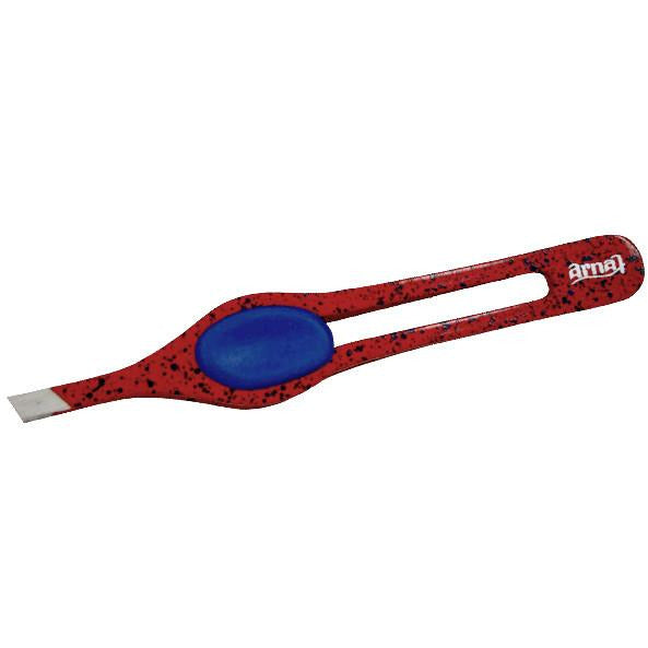 Arnaf Implements - 2230 Slanted Grip Tweezers - Creata Beauty - Professional Beauty Products