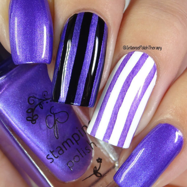 Clear Jelly Stamper Polish - CJS030 Plum Crazy - Creata Beauty - Professional Beauty Products
