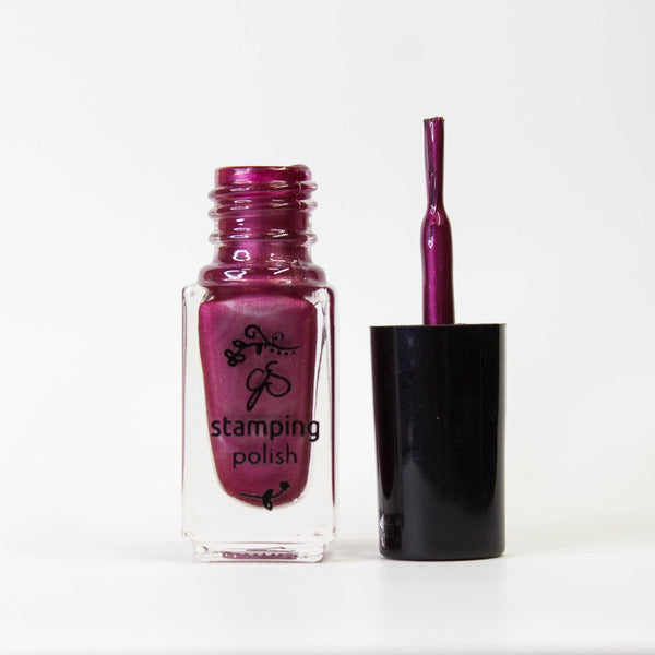 Clear Jelly Stamper Polish - CJS055 Pomegranate Pop - Creata Beauty - Professional Beauty Products