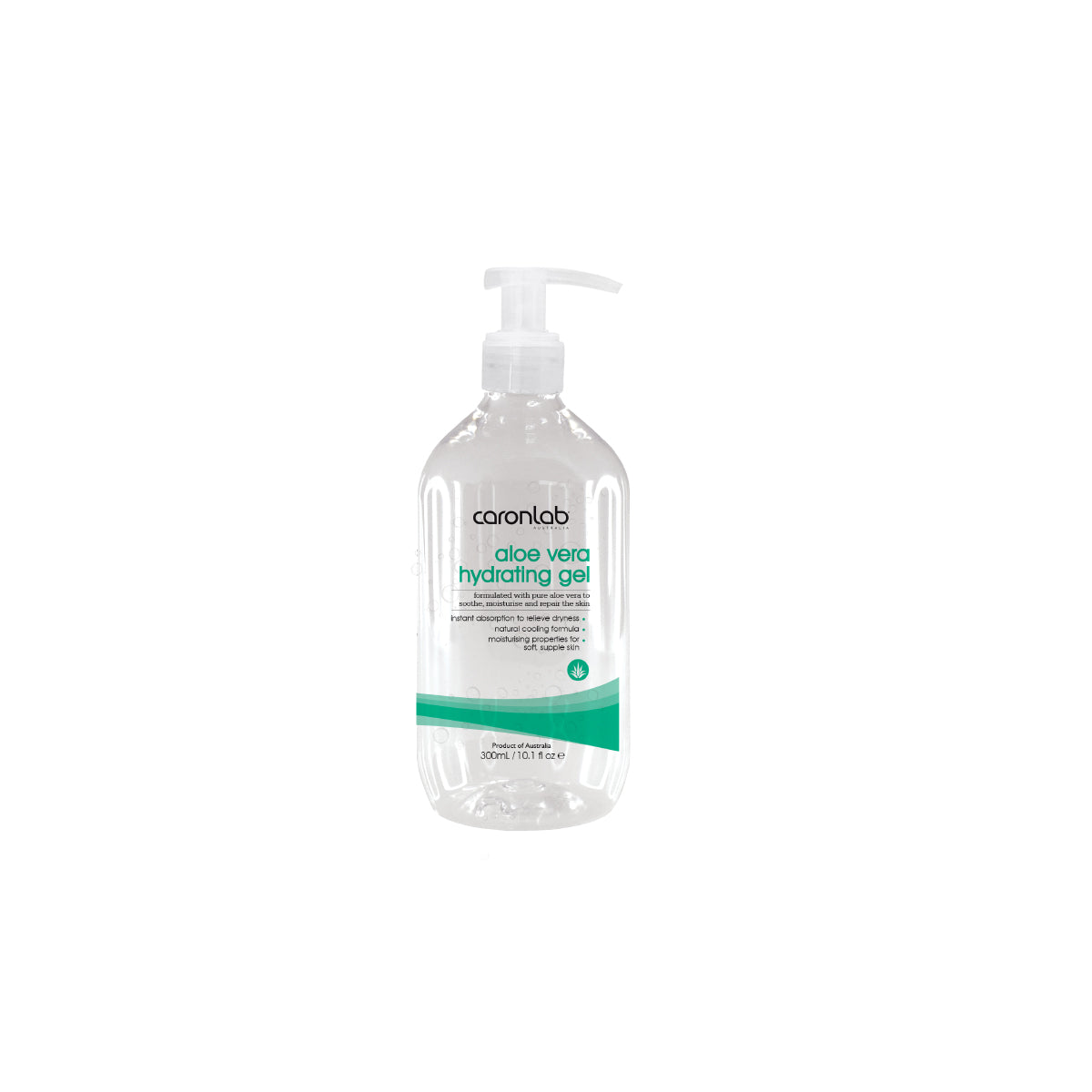 Caronlab - Aloe Vera Hydrating Gel Pump Bottle - Creata Beauty - Professional Beauty Products