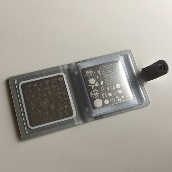 Clear Jelly Stamper Plate Holder Holostunning - Small - Creata Beauty - Professional Beauty Products