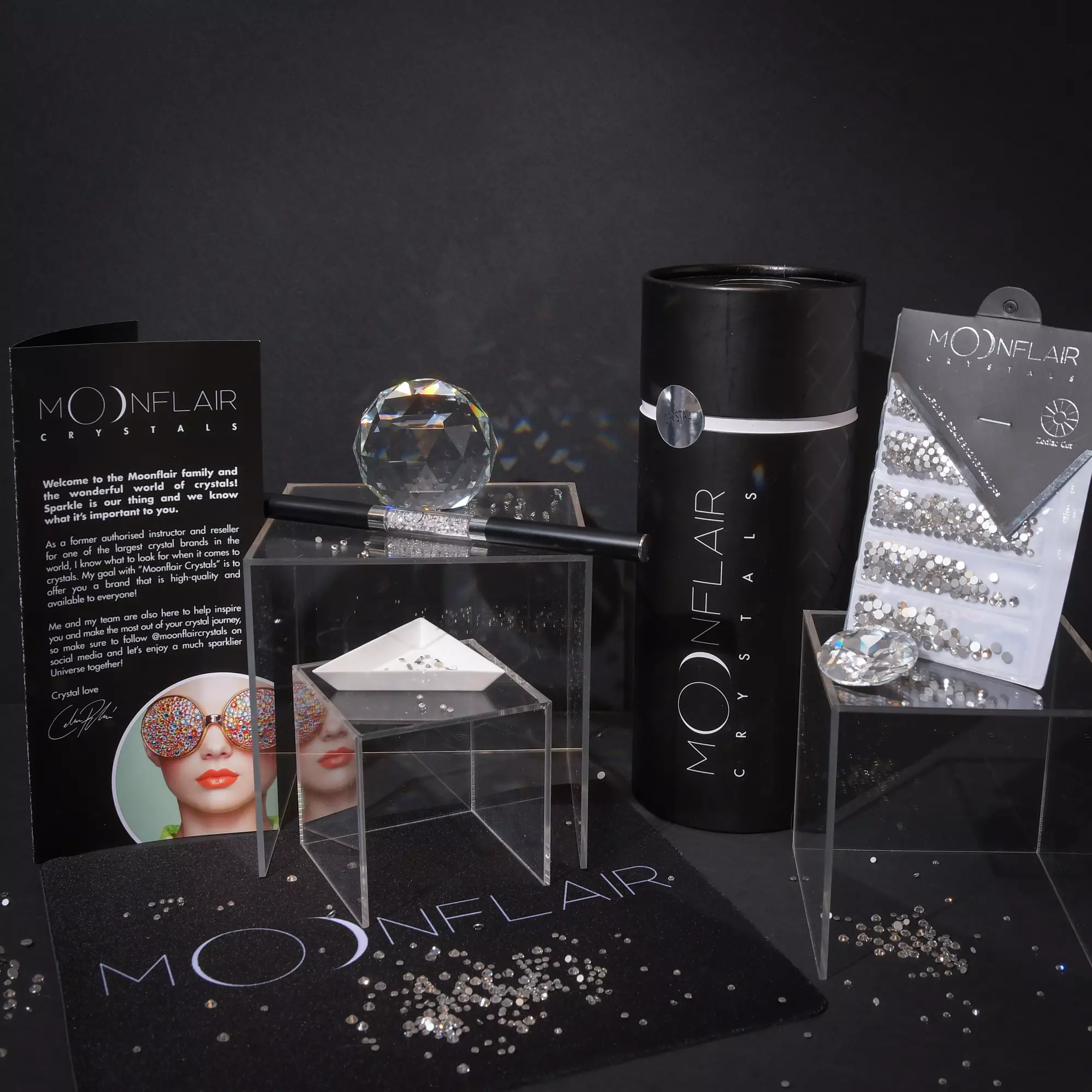 Celina Ryden's MoonFlair - Crystal Starter Kit *Signed by Celina Ryden* - Creata Beauty - Professional Beauty Products