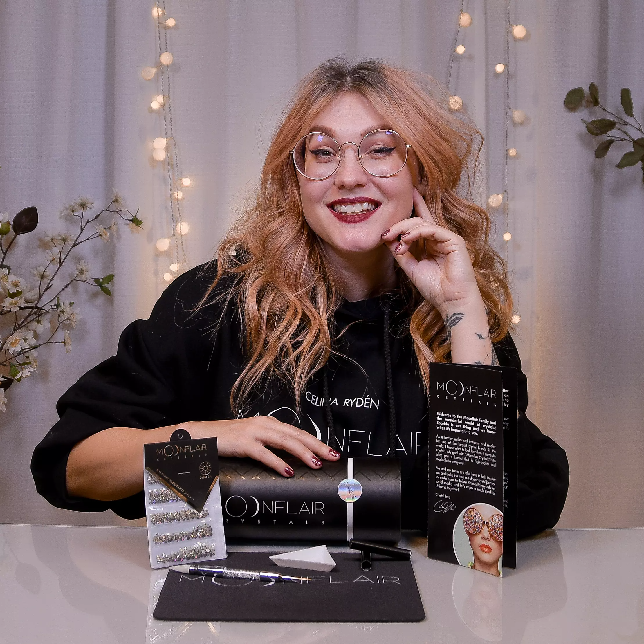 Celina Ryden's MoonFlair - Crystal AB Starter Kit *Signed by Celina Ryden* - Creata Beauty - Professional Beauty Products