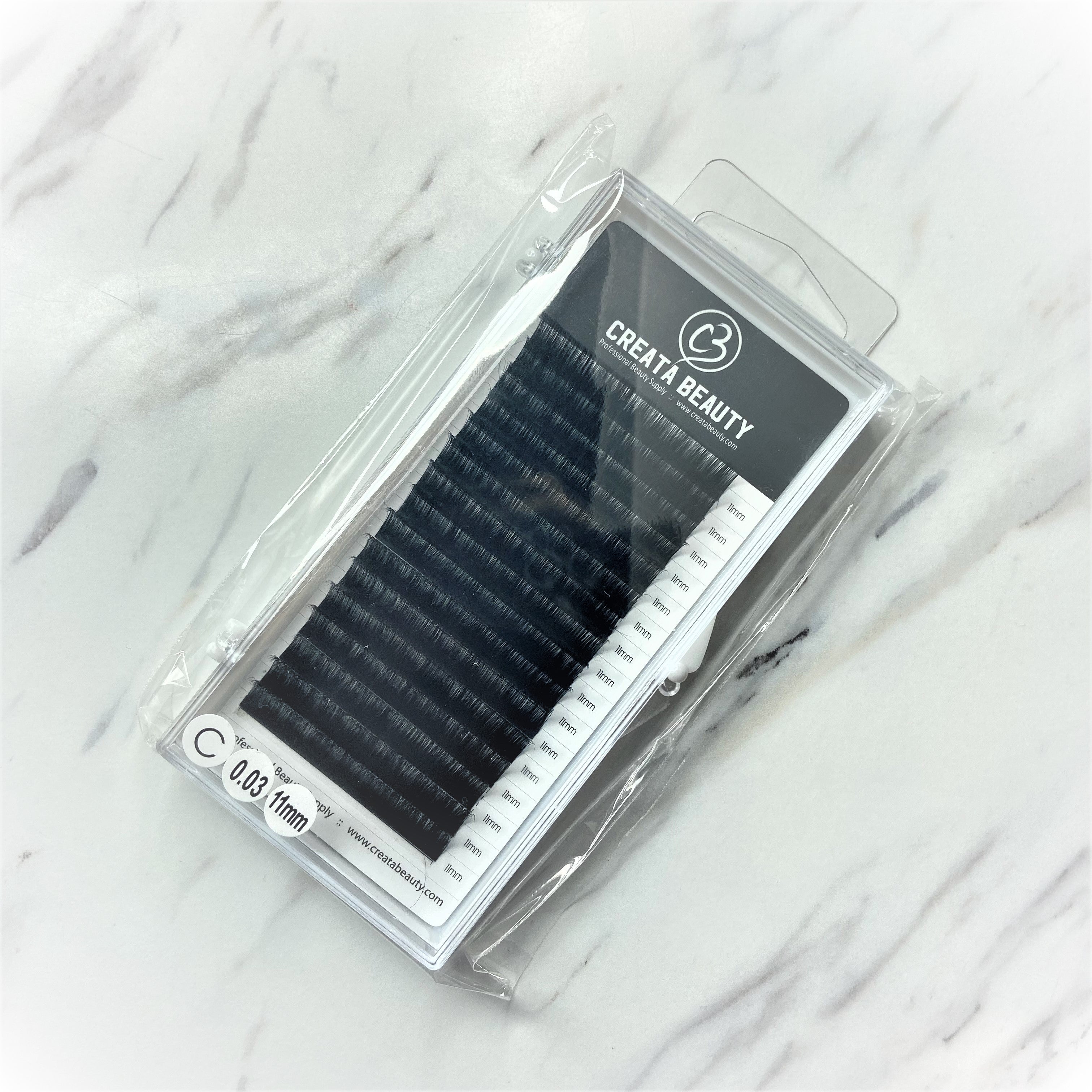 Creata Beauty Signature C-Curl Lash Tray - 0.03mm - Creata Beauty - Professional Beauty Products