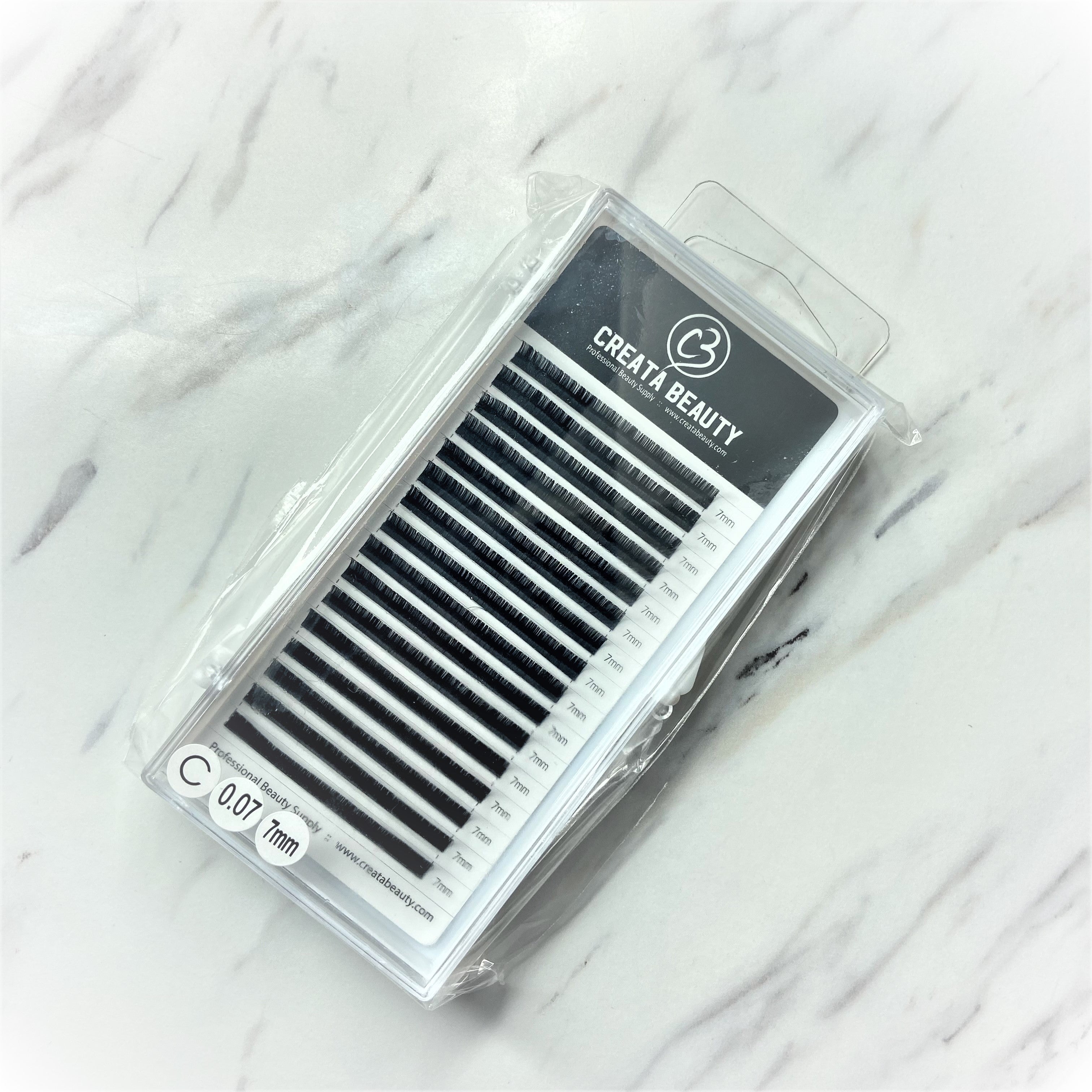 Creata Beauty Signature C-Curl Lash Tray - 0.07mm - Creata Beauty - Professional Beauty Products