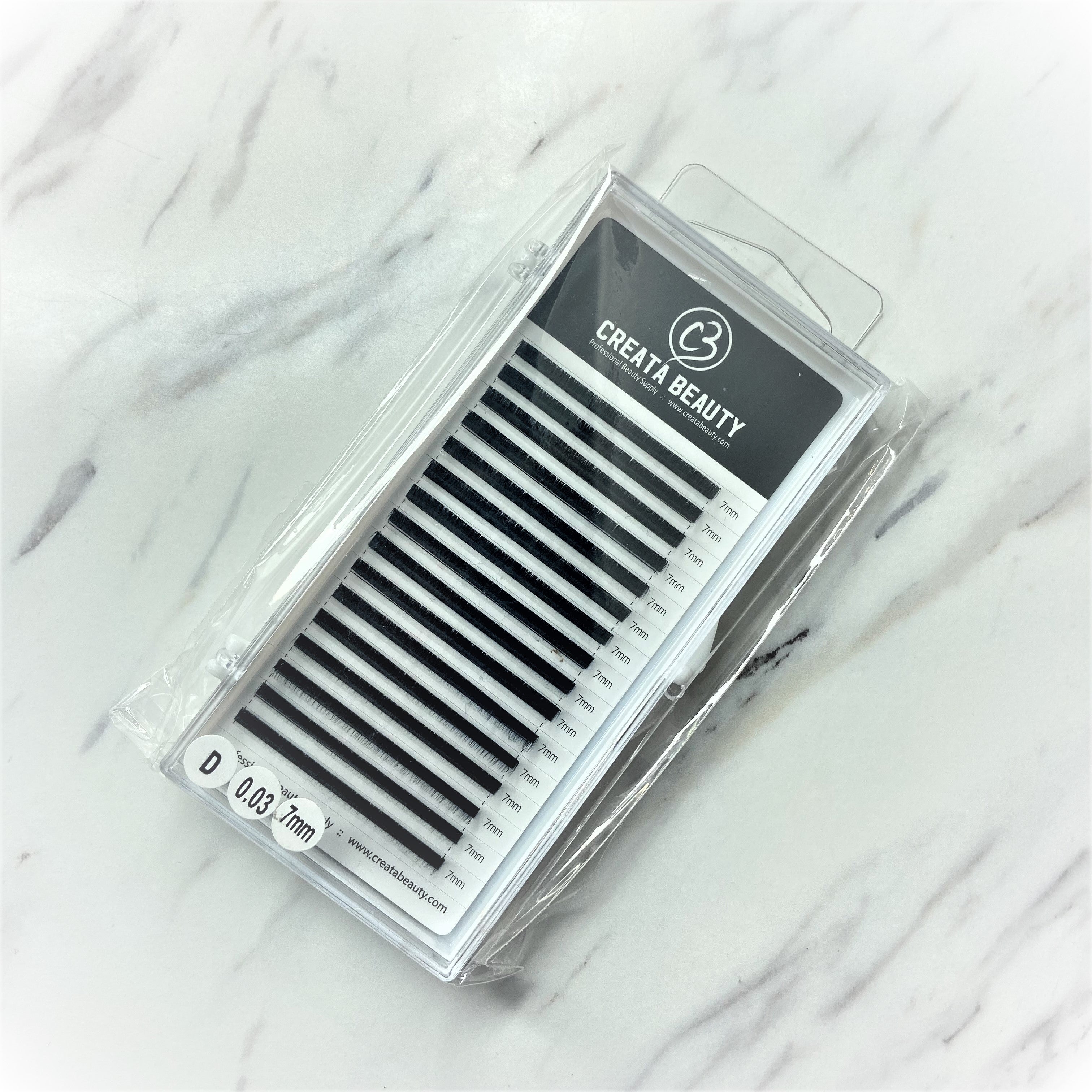 Creata Beauty Signature D-Curl Lash Tray - 0.03mm - Creata Beauty - Professional Beauty Products