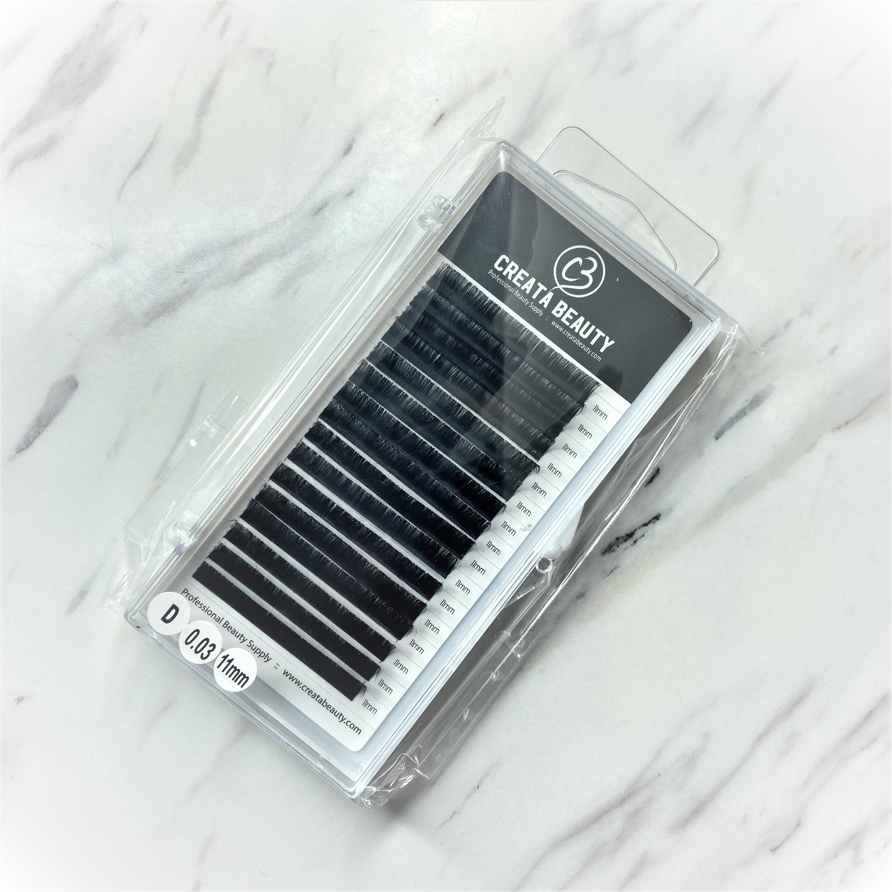 Creata Beauty Signature D-Curl Lash Tray - 0.03mm - Creata Beauty - Professional Beauty Products