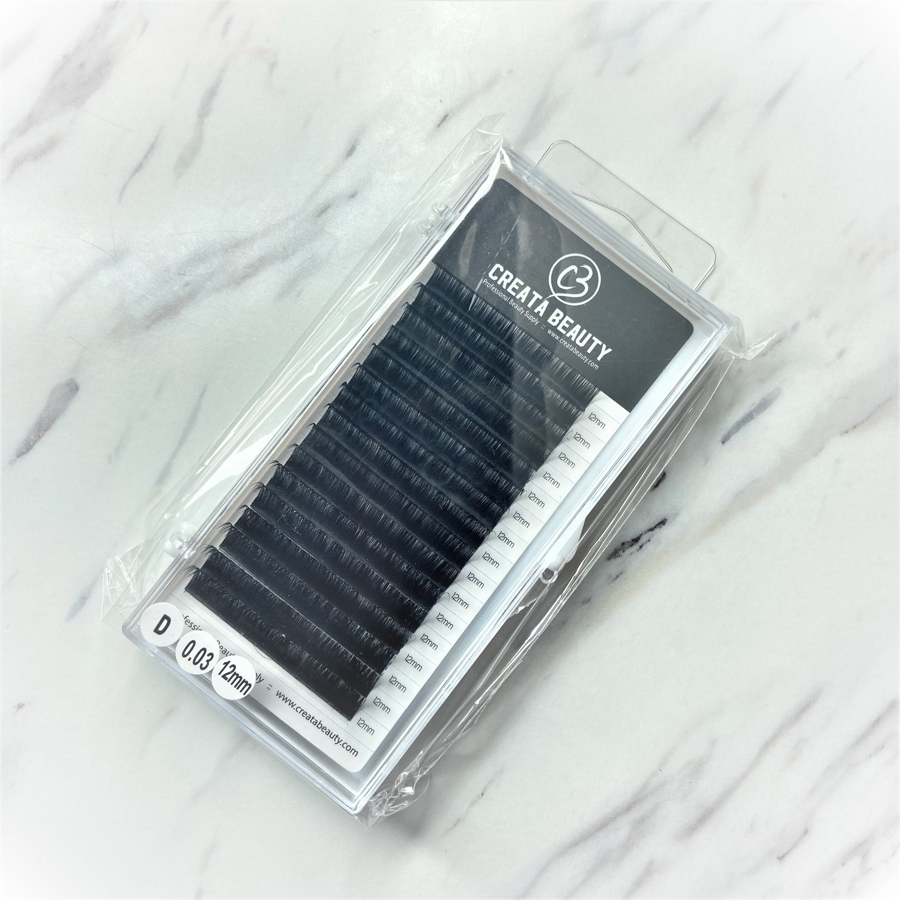 Creata Beauty Signature D-Curl Lash Tray - 0.03mm - Creata Beauty - Professional Beauty Products