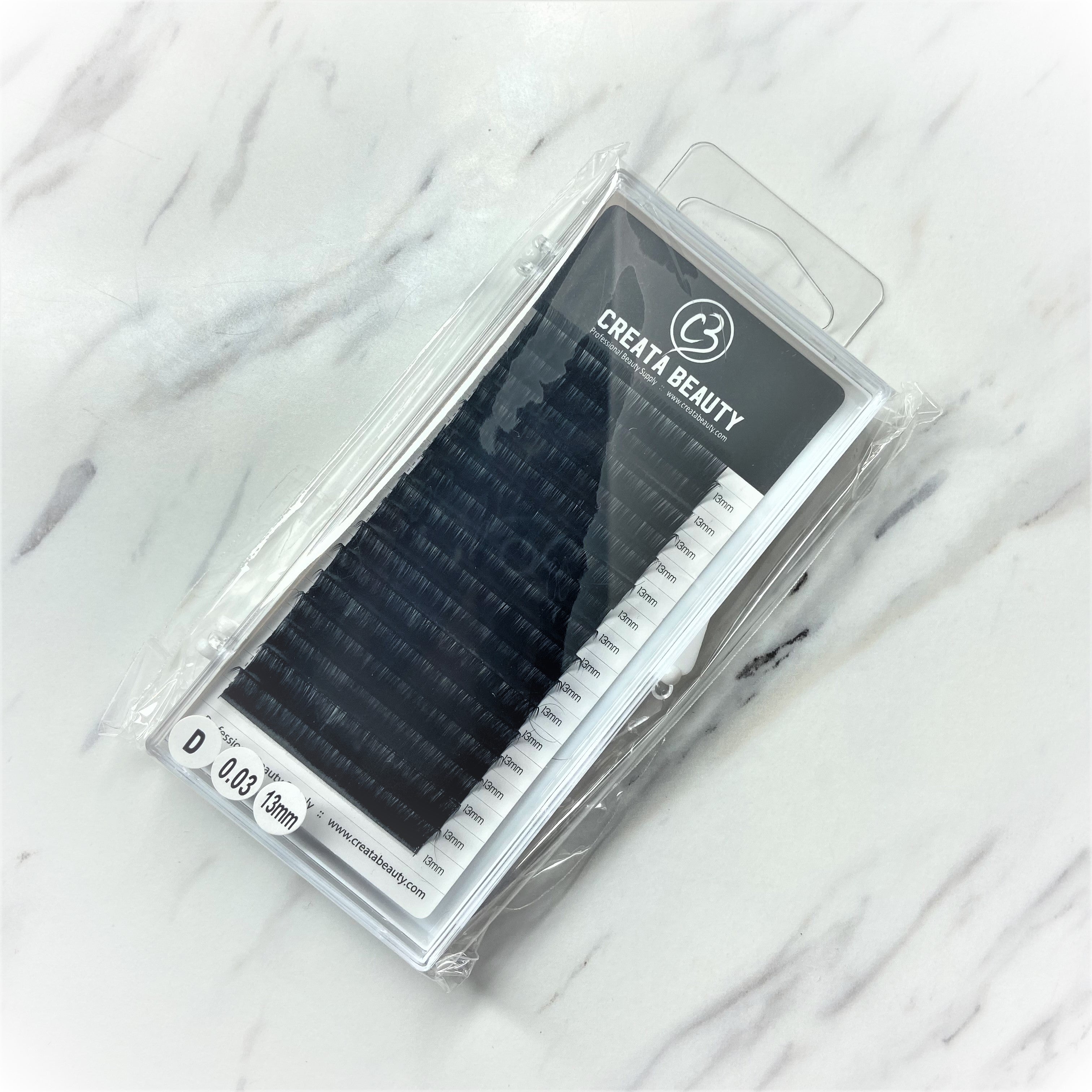 Creata Beauty Signature D-Curl Lash Tray - 0.03mm - Creata Beauty - Professional Beauty Products