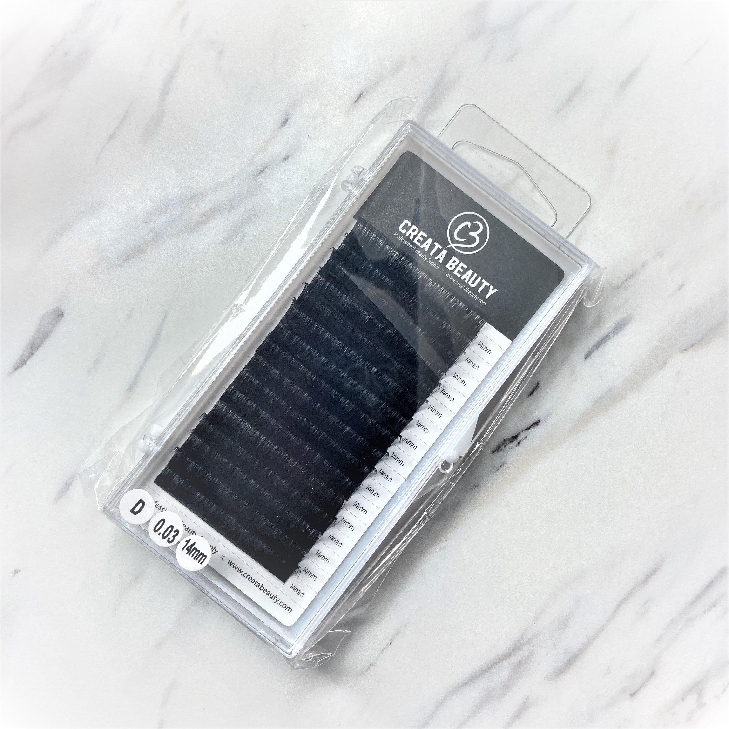 Creata Beauty Signature D-Curl Lash Tray - 0.03mm - Creata Beauty - Professional Beauty Products