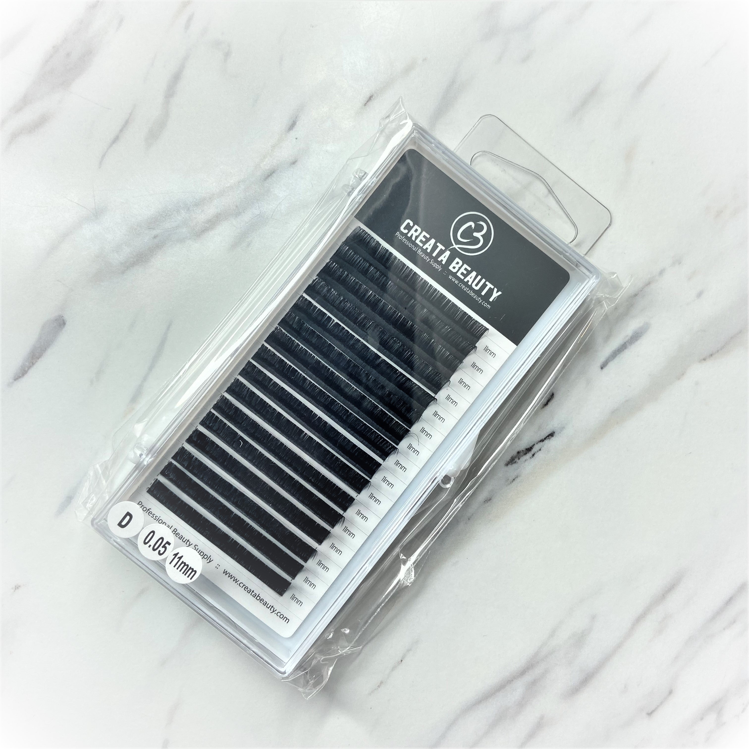 Creata Beauty Signature D-Curl Lash Tray - 0.05mm - Creata Beauty - Professional Beauty Products
