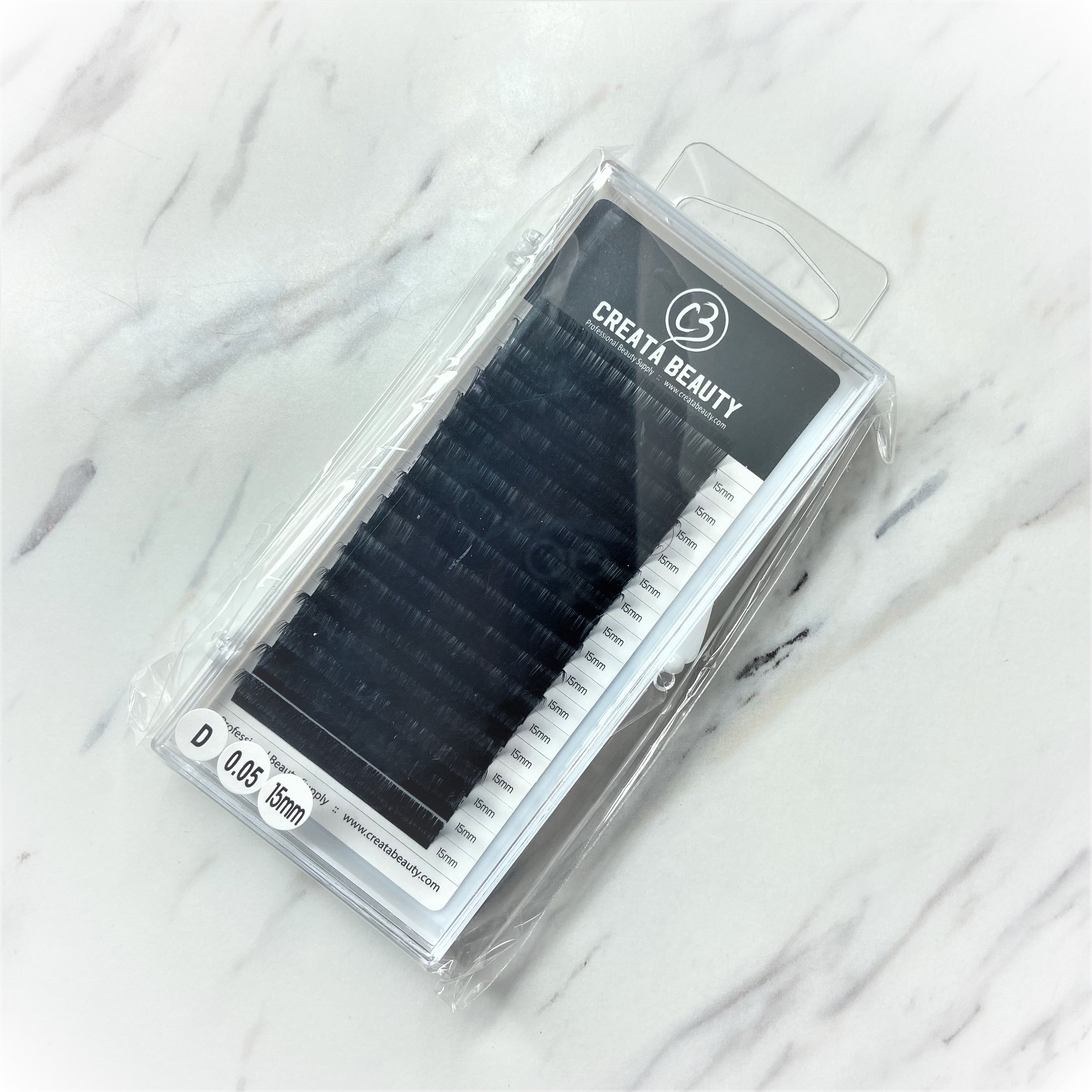 Creata Beauty Signature D-Curl Lash Tray - 0.05mm - Creata Beauty - Professional Beauty Products