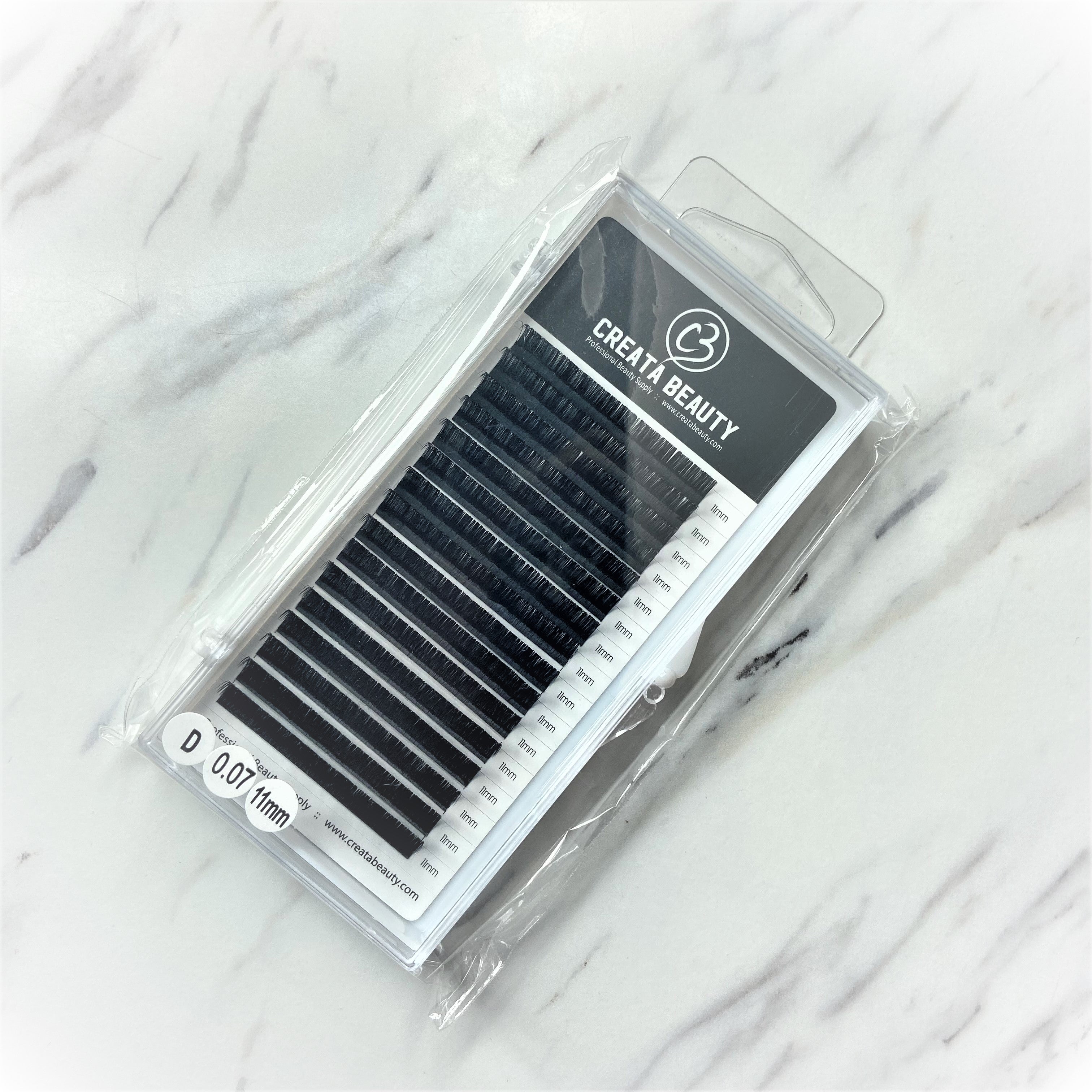 Creata Beauty Signature D-Curl Lash Tray - 0.07mm - Creata Beauty - Professional Beauty Products