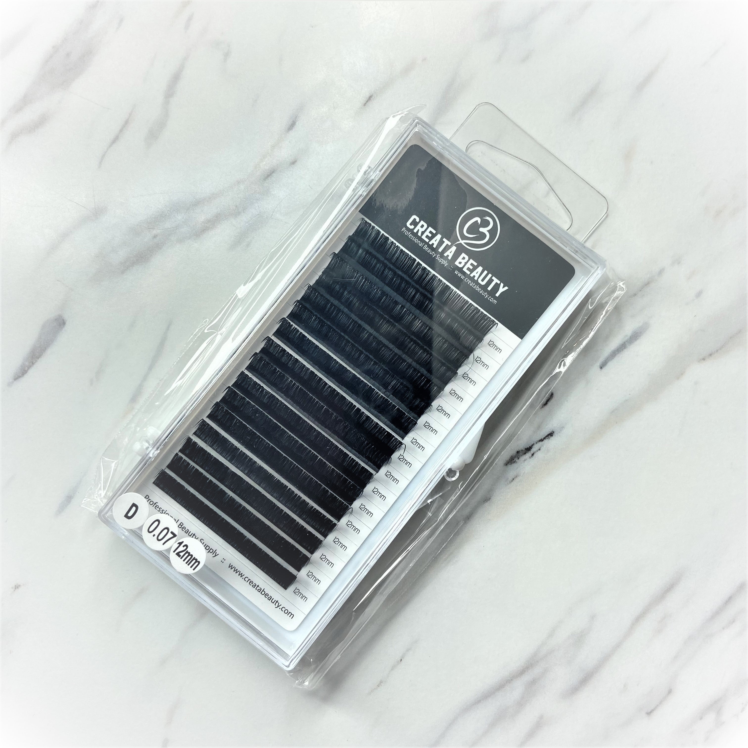 Creata Beauty Signature D-Curl Lash Tray - 0.07mm - Creata Beauty - Professional Beauty Products