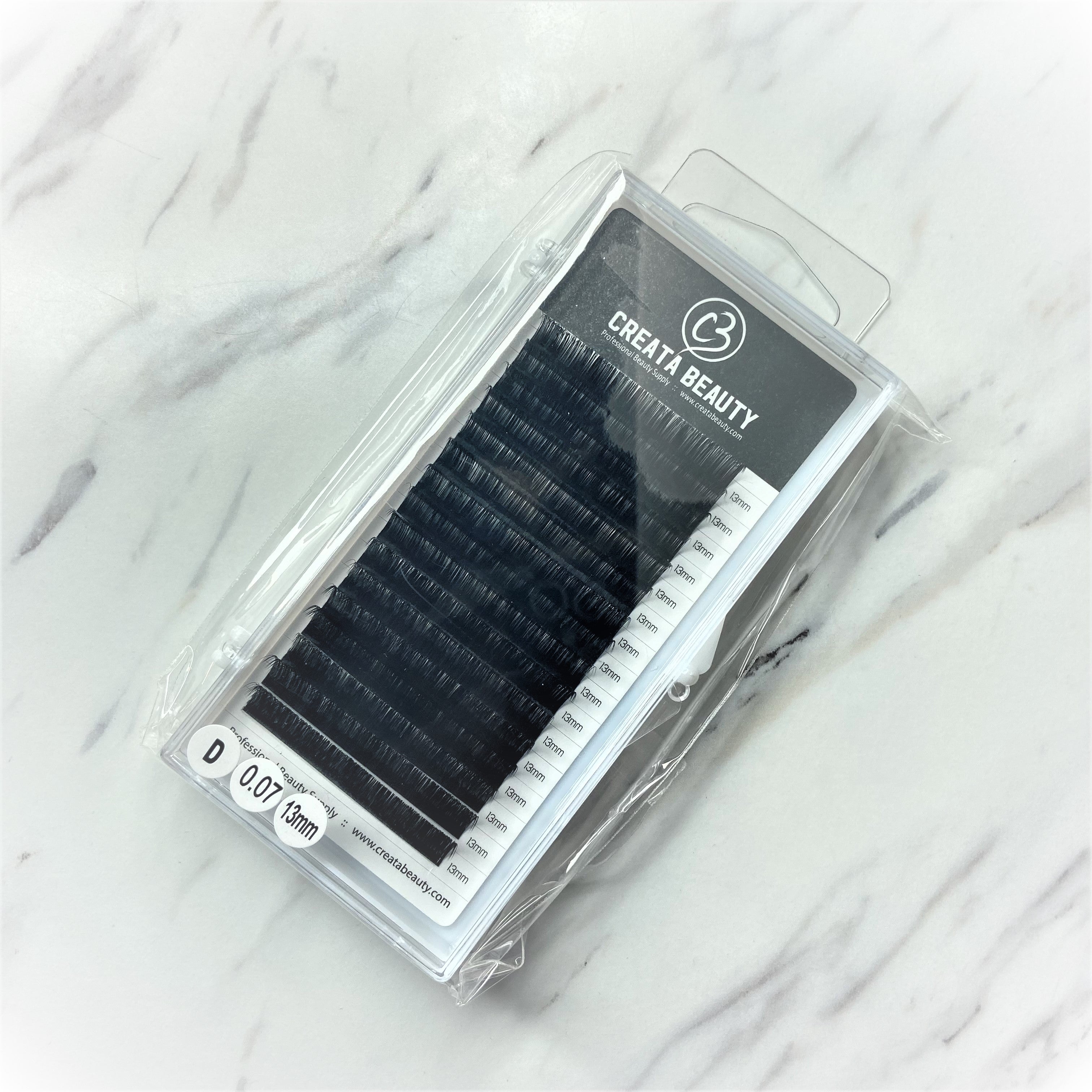 Creata Beauty Signature D-Curl Lash Tray - 0.07mm - Creata Beauty - Professional Beauty Products
