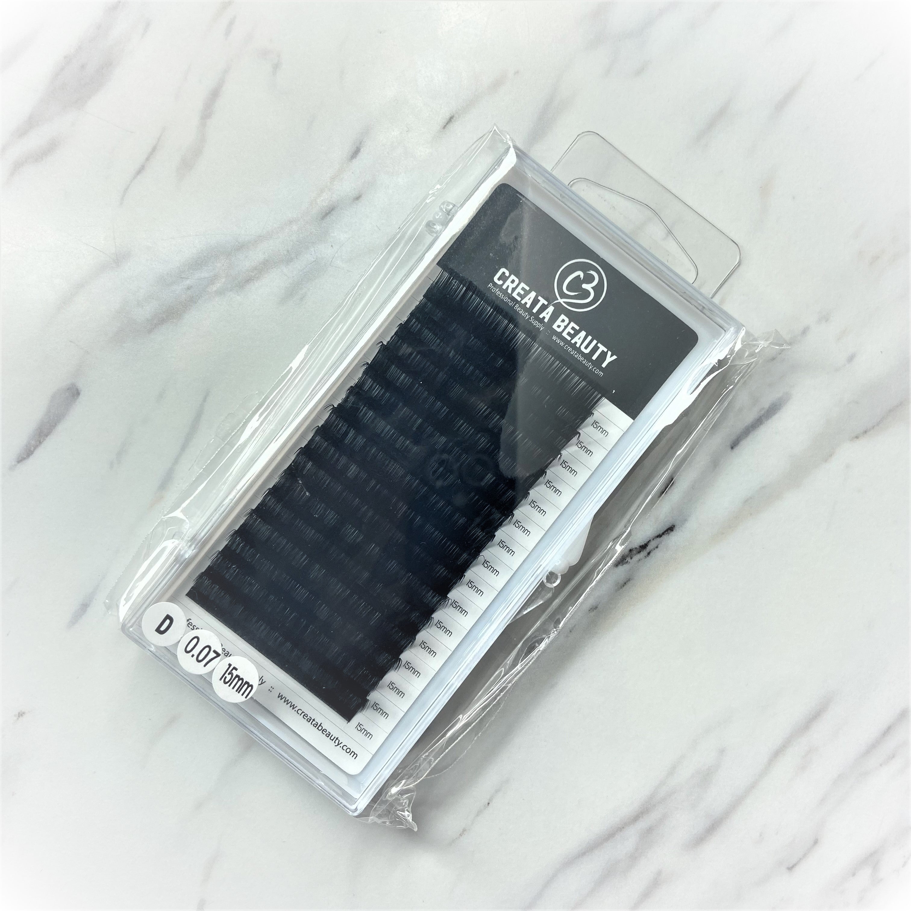 Creata Beauty Signature D-Curl Lash Tray - 0.07mm - Creata Beauty - Professional Beauty Products