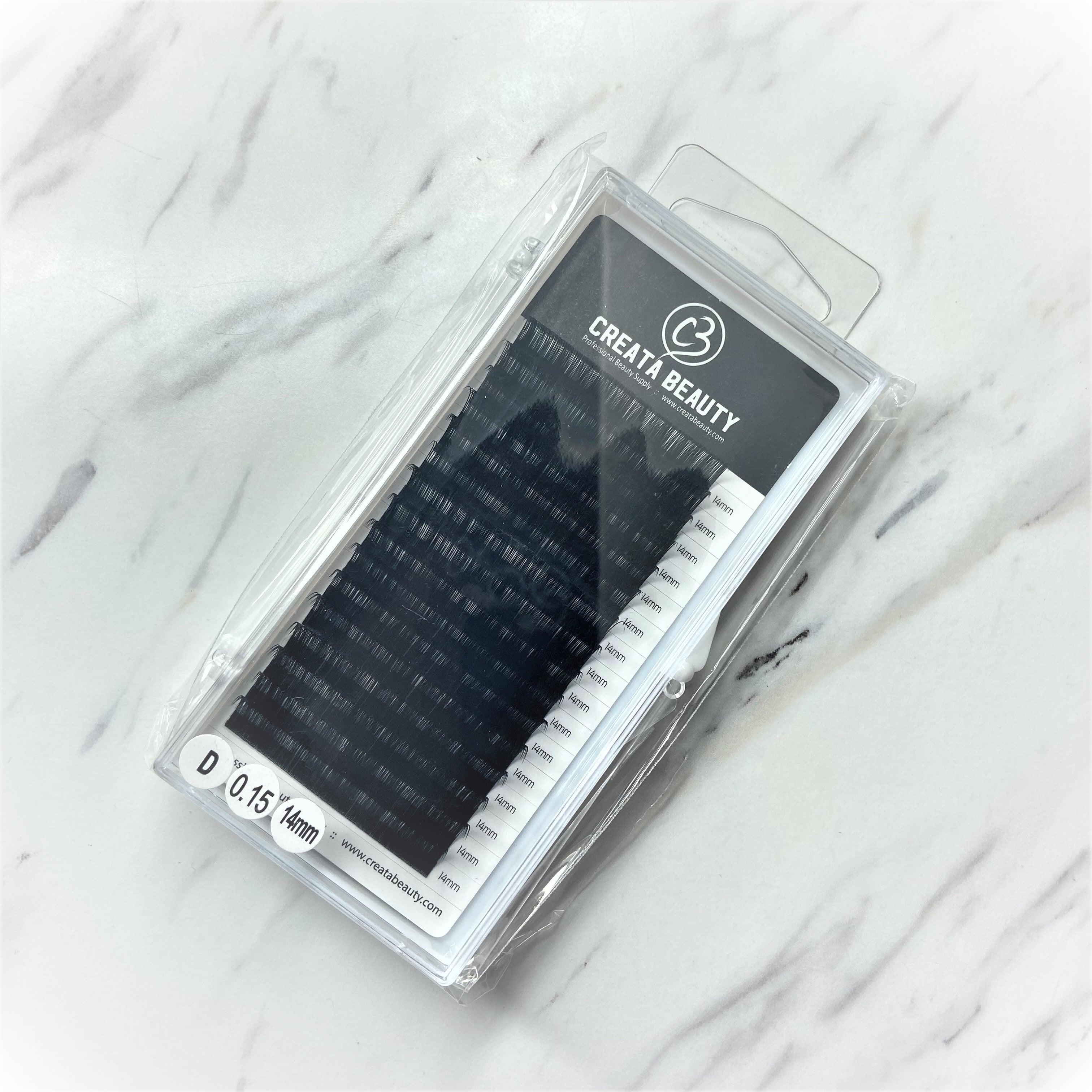 Creata Beauty Signature Classic D-Curl Lash Tray - 0.15mm - Creata Beauty - Professional Beauty Products