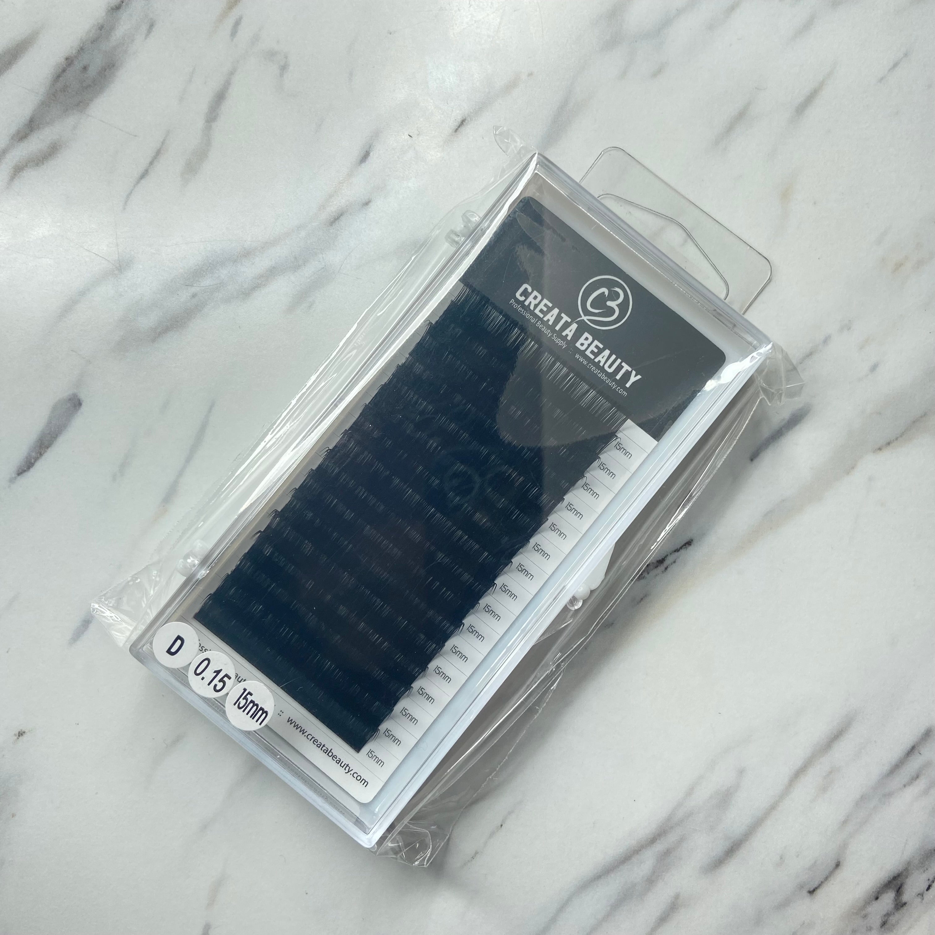 Creata Beauty Signature Classic D-Curl Lash Tray - 0.15mm - Creata Beauty - Professional Beauty Products