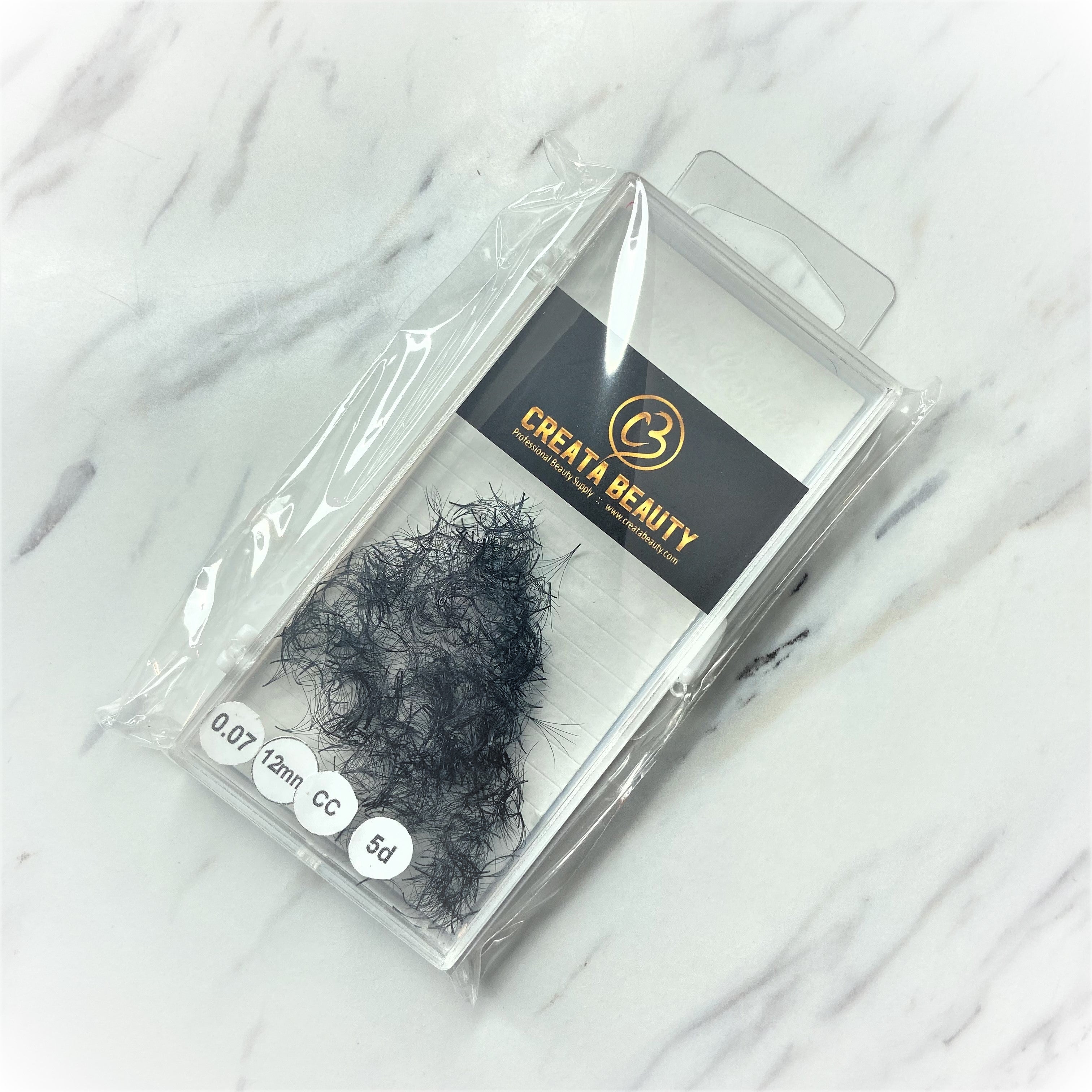 Creata Beauty Signature CC-Curl 5D Premade Fans - Creata Beauty - Professional Beauty Products