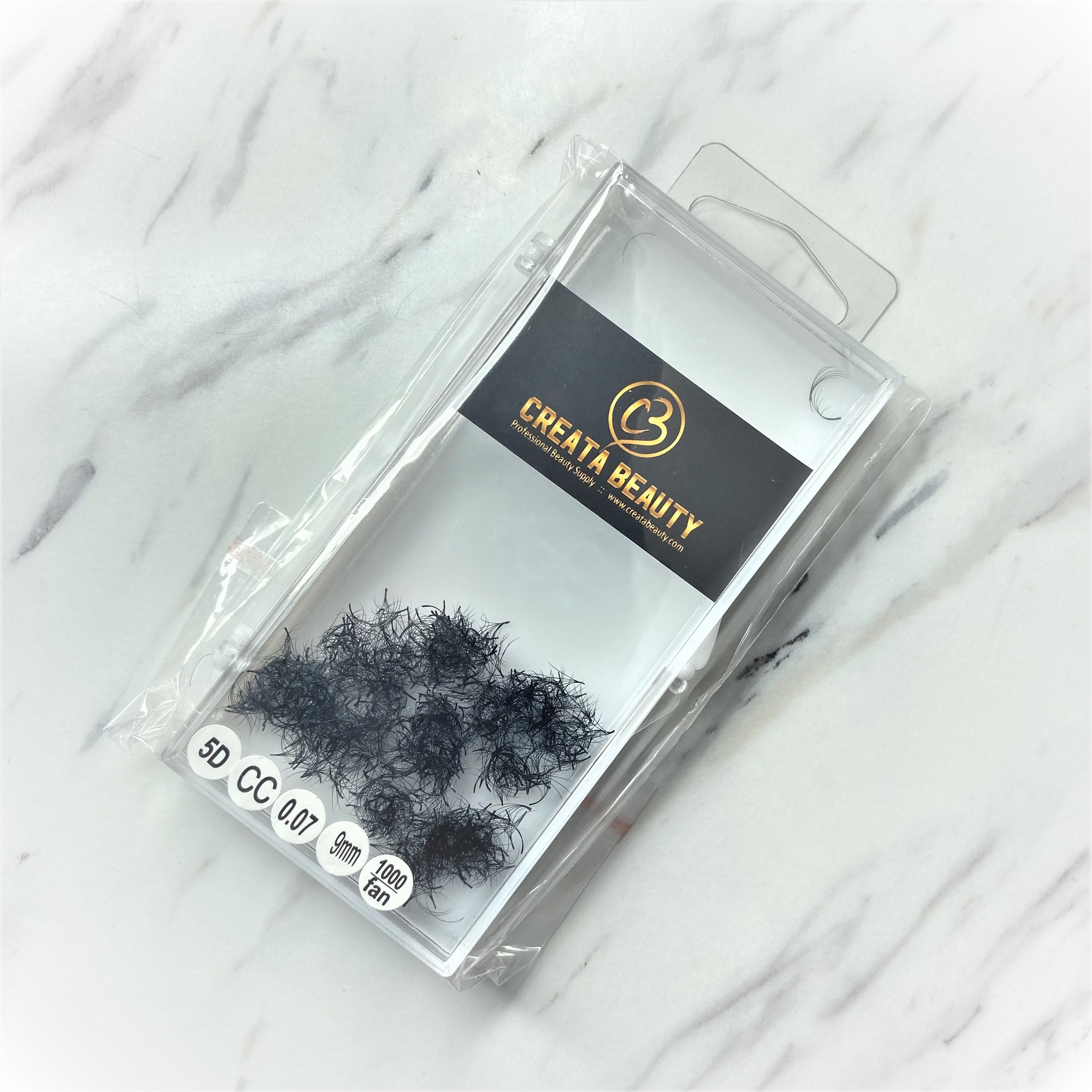 Creata Beauty Signature CC-Curl 5D Premade Fans - Creata Beauty - Professional Beauty Products