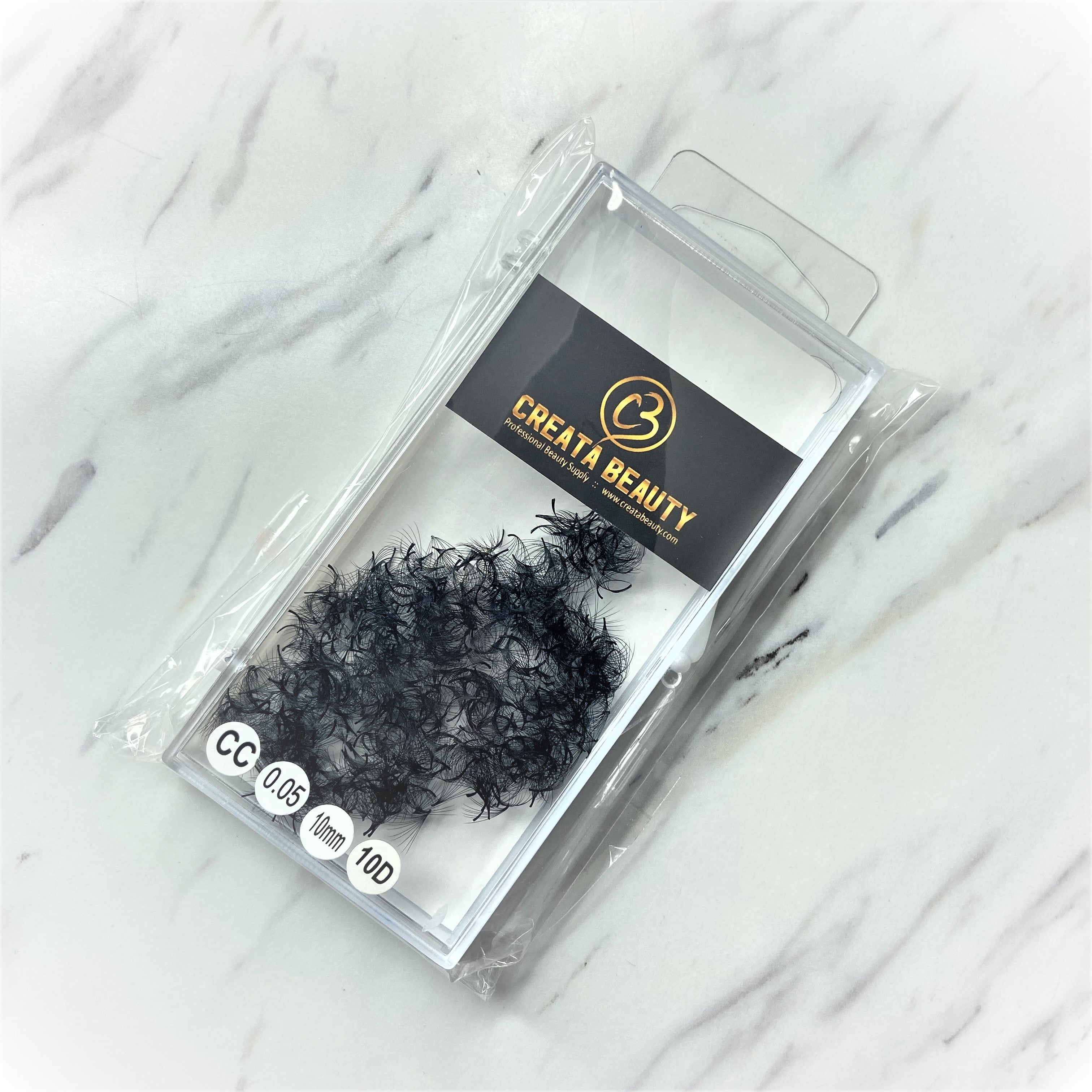 Creata Beauty Signature CC-Curl 10D Premade Fans .05mm - Creata Beauty - Professional Beauty Products