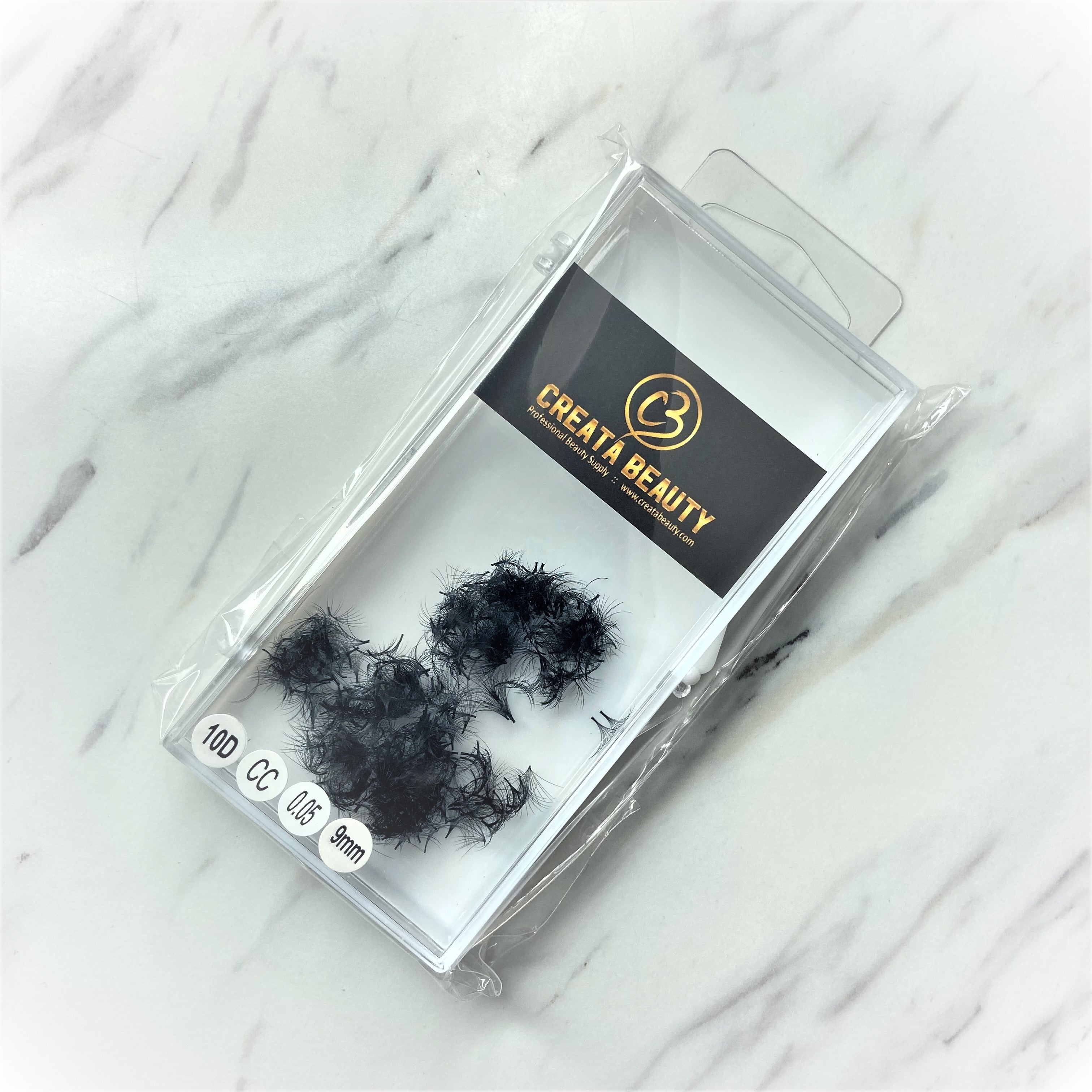 Creata Beauty Signature CC-Curl 10D Premade Fans .05mm - Creata Beauty - Professional Beauty Products