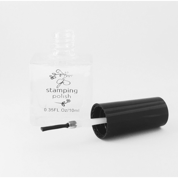 Clear Jelly Stamper Polish - Get Stuck! Base Coat (10ml) - Creata Beauty - Professional Beauty Products