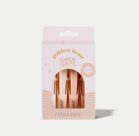 Framar Clips - Gator Grips (Golden Hour) - Creata Beauty - Professional Beauty Products